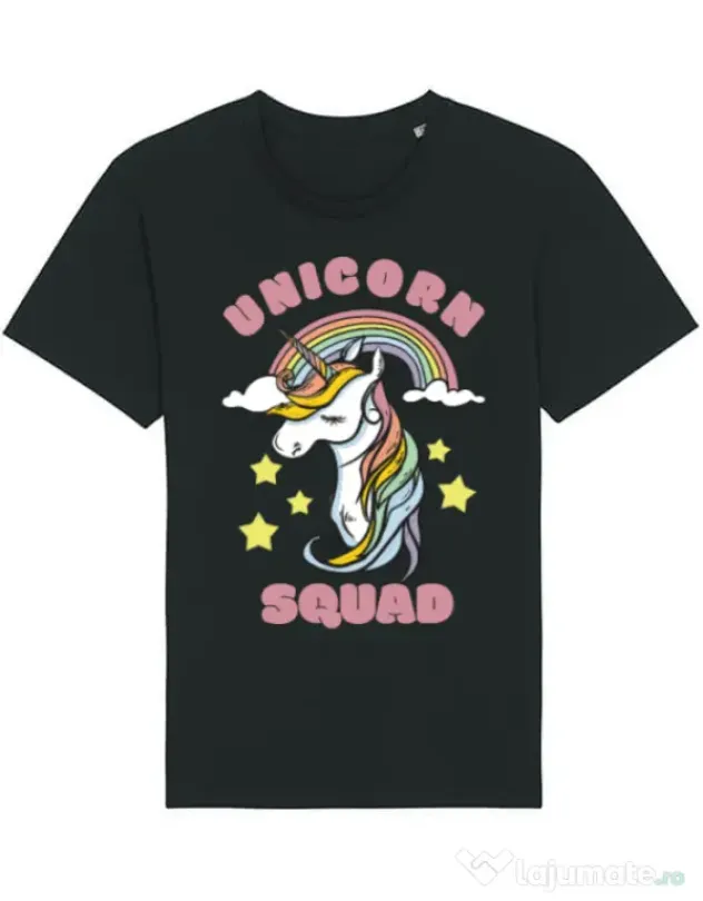 Tricou STANLEY STELLA barbat Unicorn squad Negru