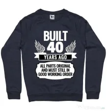 Bluza ADLER barbat Original parts Denim inchis