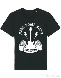 Tricou STANLEY STELLA barbat Make some noise Negru