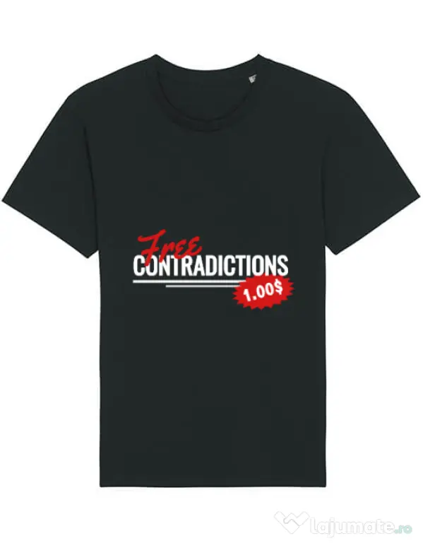 Tricou STANLEY STELLA barbat Free contradictions Negru