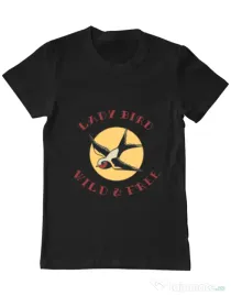 Tricou ADLER barbat Ladybird Negru