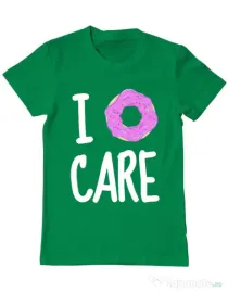 Tricou ADLER barbat I donut care Verde mediu