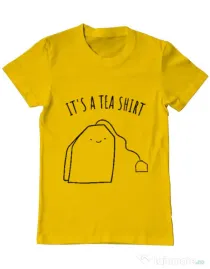 Tricou ADLER barbat Tea shirt Galben