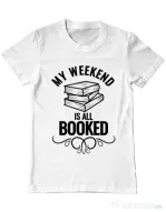 Tricou ADLER barbat All booked Alb