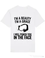 Tricou STANLEY STELLA barbat I am a grace Alb