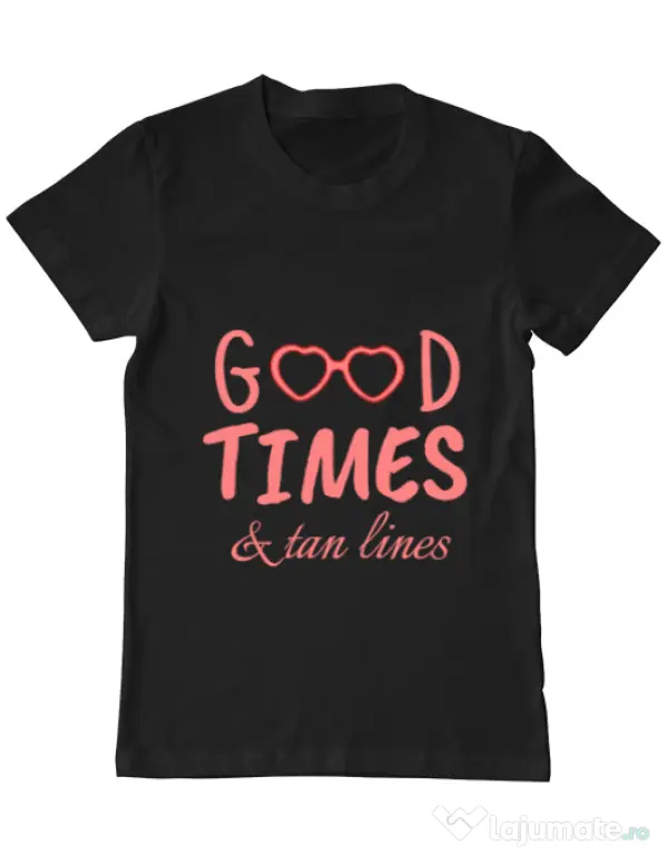 Tricou ADLER barbat Tan lines Negru