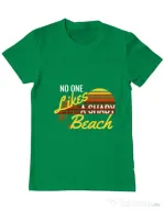 Tricou ADLER barbat Shady beach Verde mediu