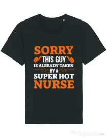 Tricou STANLEY STELLA barbat This guy is taken Negru