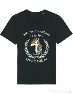 Tricou STANLEY STELLA barbat Hoping for an unicorn Negru