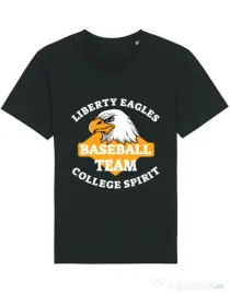 Tricou STANLEY STELLA barbat Liberty eagles Negru