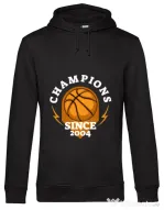 Hoodie barbat cu gluga Champions Negru