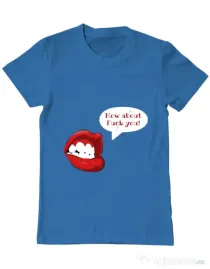 Tricou ADLER barbat How about Albastru azuriu