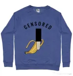 Bluza ADLER barbat Censored Albastru melanj