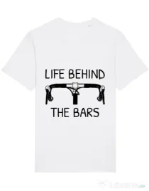 Tricou STANLEY STELLA barbat Life behind the bars Alb