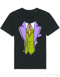 Tricou STANLEY STELLA barbat Gentleman suit Negru