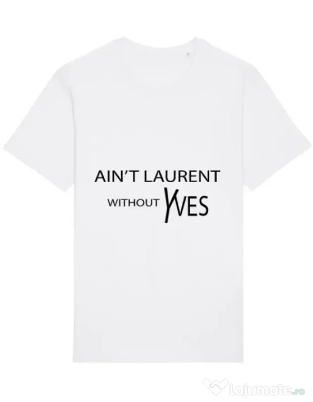Tricou STANLEY STELLA barbat Yves saint laurent Alb