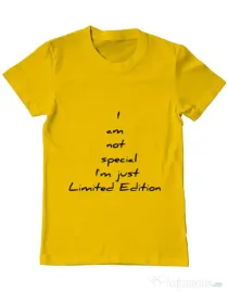 Tricou ADLER barbat Limited edition 2 Galben