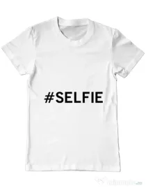Tricou ADLER barbat Selfie Alb