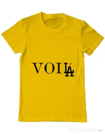 Tricou ADLER barbat Voila Galben