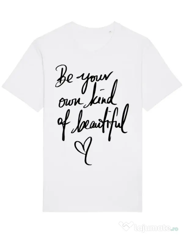 Tricou STANLEY STELLA barbat Be your own kind of beautiful Alb