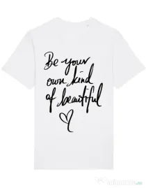 Tricou STANLEY STELLA barbat Be your own kind of beautiful Alb