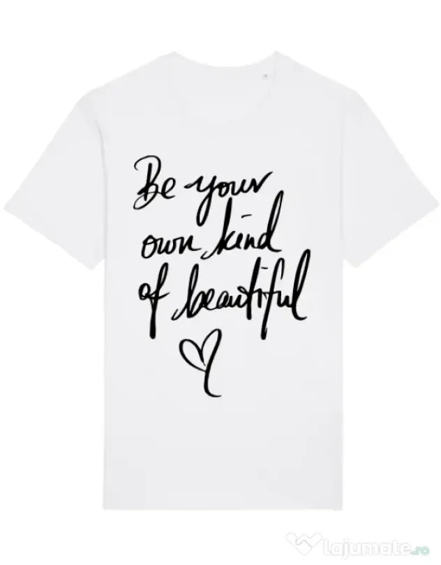 Tricou STANLEY STELLA barbat Be your own kind of beautiful Alb