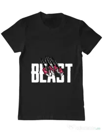 Tricou ADLER barbat Beast Negru