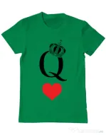 Tricou ADLER barbat Fancy queen Verde mediu