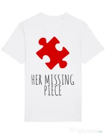 Tricou STANLEY STELLA barbat Her missing piece Alb