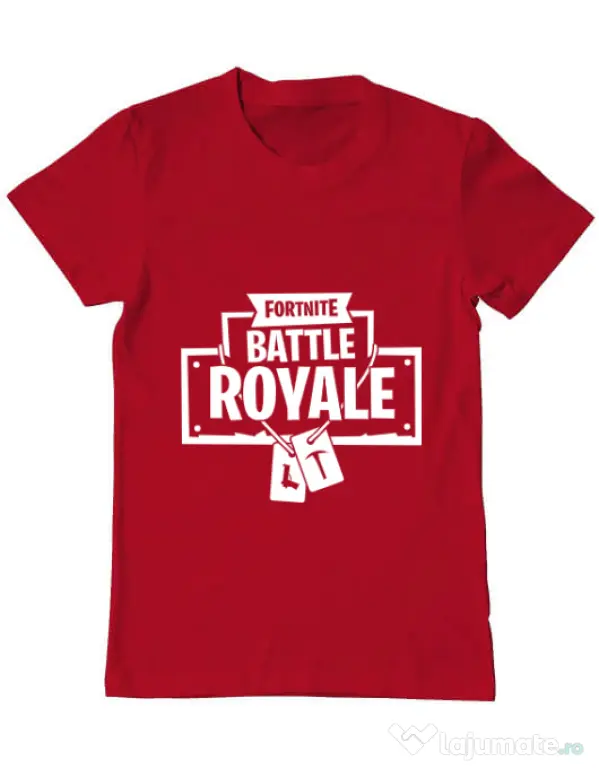 Tricou ADLER barbat Battle royale Rosu
