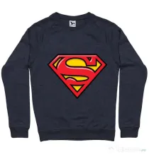 Bluza ADLER barbat Superman Denim inchis