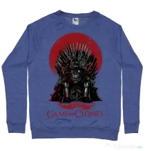 Bluza ADLER barbat Game of Clones Albastru melanj