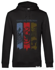 Hoodie barbat cu gluga Game of Thrones Negru