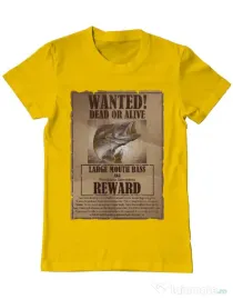 Tricou ADLER barbat Dead or alive Galben