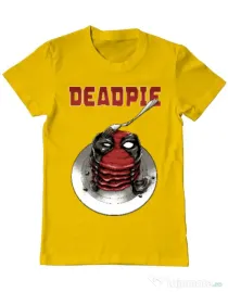 Tricou ADLER barbat Deadpie Galben