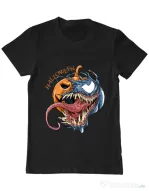 Tricou ADLER barbat Halloween Venom Negru