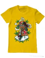 Tricou ADLER barbat Jamaican Galben