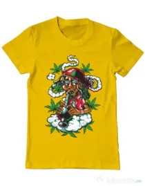Tricou ADLER barbat Jamaican Galben
