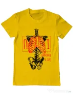 Tricou ADLER barbat Just a reminder Galben