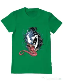 Tricou ADLER barbat Venom kiss Verde mediu