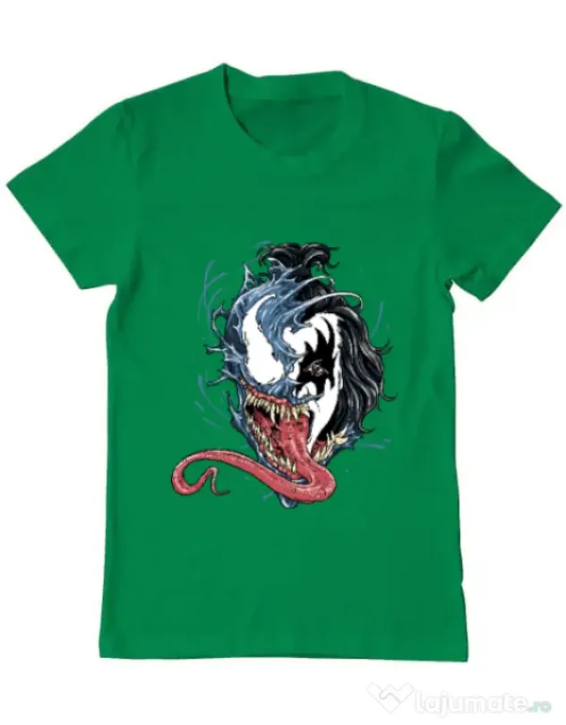 Tricou ADLER barbat Venom kiss Verde mediu