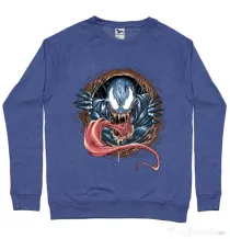 Bluza ADLER barbat Venom rise Albastru melanj