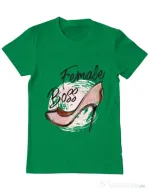 Tricou ADLER barbat Female boss Verde mediu