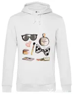 Hoodie barbat cu gluga Every girl Alb