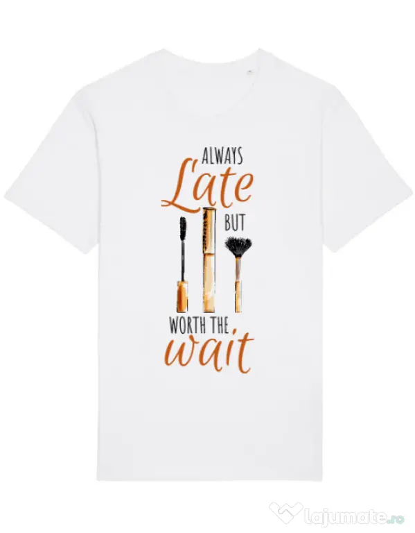 Tricou STANLEY STELLA barbat Always late Alb