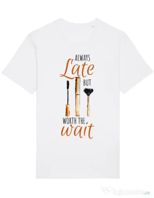 Tricou STANLEY STELLA barbat Always late Alb