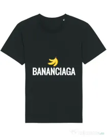 Tricou STANLEY STELLA barbat Bananciaga Negru
