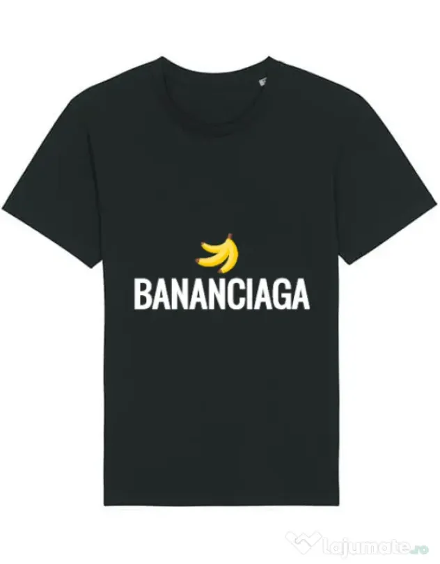 Tricou STANLEY STELLA barbat Bananciaga Negru