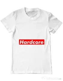 Tricou ADLER barbat Hardcore Alb