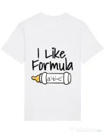 Tricou STANLEY STELLA barbat I like formula Alb